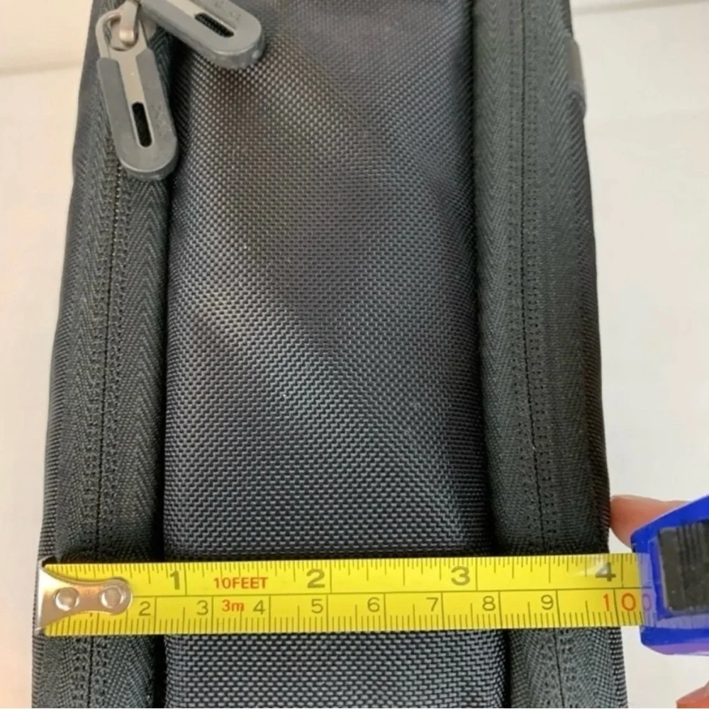 Dell Black Padded Laptop Bag with Top Handles and Structured Shape